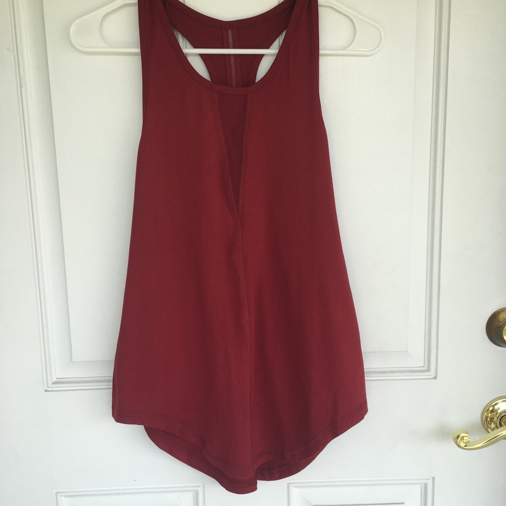 ZYIA Active Cranberry Tank Top